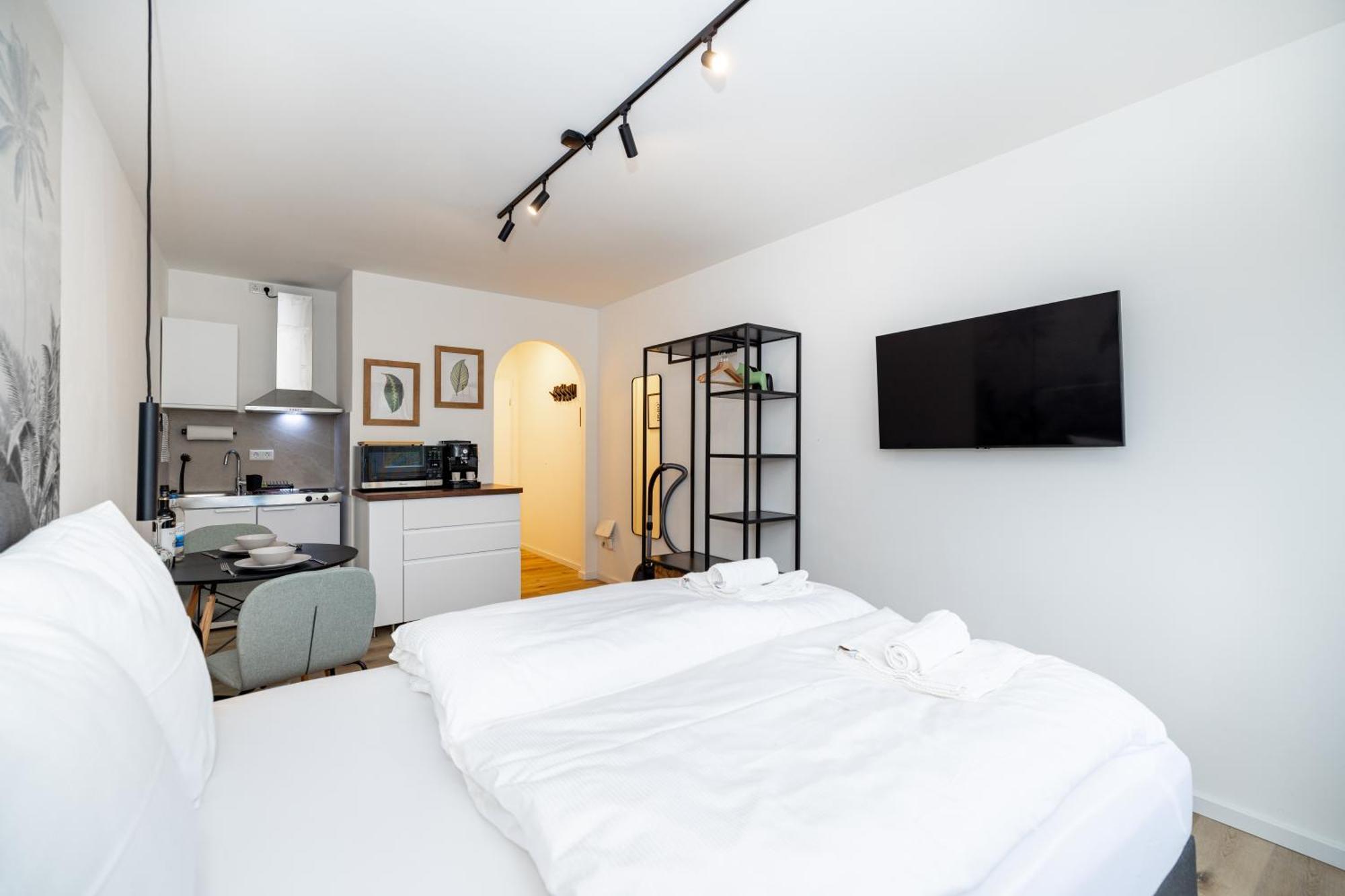 Kleines Apartment Mit Balkon Würzburg Esterno foto